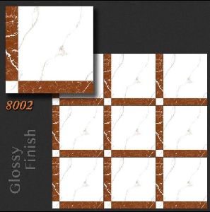 8002 Glossy Finish Porcelain Tiles