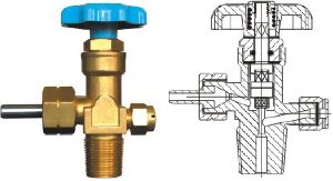 Polished Oxygen Cylinder Valve, For To Control Leaking Gas, Feature : Good Quality, Lightweight, Rust Proof