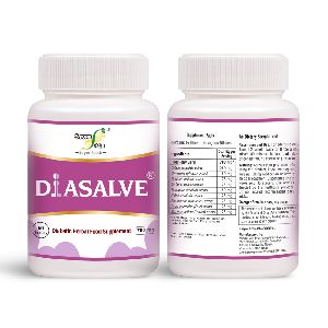 DiASALVE &amp;ndash; 600 mg Natural Diabetic Herbal Food Supplement