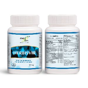 HERBISVIR &amp;ndash; 600 mg Herbal Food Supplement for Anti Inflammatory &amp;amp; Anti-Pyretic