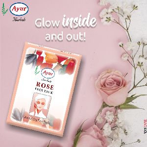 Fresh Face With Ayur Herbals Rose Face Pack