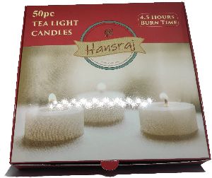 Essential Oil and Wax Tea Light Candles