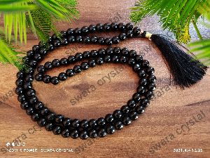 Black Tourmaline Beads Mala
