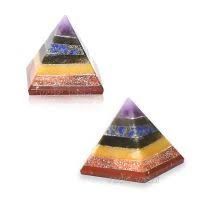 Saven chakra crystal Pyramid