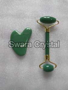 Green Jade Face Massager