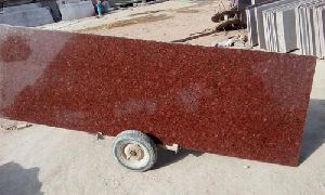 New Imperial Red Granite Slab