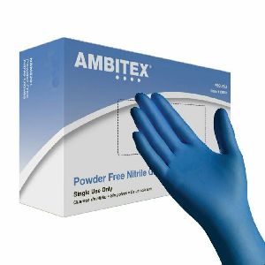 100-1000pcs Nitrile Gloves Latex - Powder Free EXAM Gloves S M L XL DURABLE 4mil