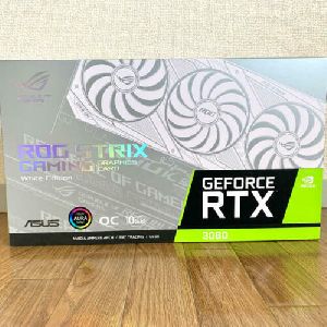 New ASUS ROG-STRIX-RTX3080-O10G-WHITE Graphics/Video Cards