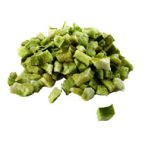 Dried Green Bell Pepper