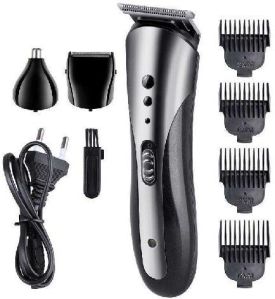 3 In 1 KM-1407 Rechargeable Hair / Nose Hair Trimmer Beard Shaver Beard Razor