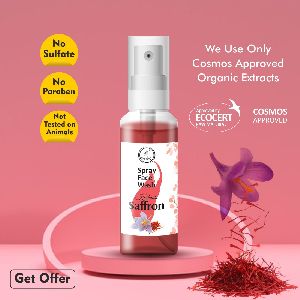 Kashmiri Saffron Organic Face Wash Spray