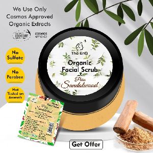 Pure Sandalwood Organic Face Scrub