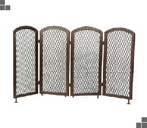 Wrought Iron Fire Screen