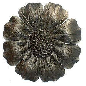 Wrought Iron Flower Ornament