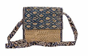 woven clutch bag