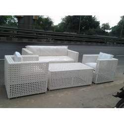 Rattan Patio Sofa Set