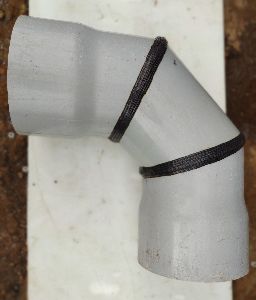 PVC Fabricated Miter Bend Pipe Without FRP
