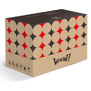 Brown Printed Packaging Box