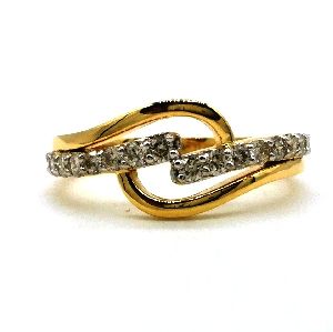 ladies Diamond Ring 18K Hallmark Diamond Jewellery Certified Jewellery by IGI and Ingemco