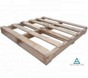 44 x 44 Single Faced 2 Way Wooden Pallet