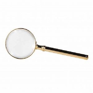 Antique Style Brass Chainner Magnifying Glass Vintage Nautical Decor Magnifier