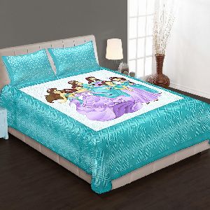 Cartoon Printed Bedsheet