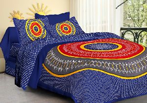 Multicolor Printed Bedsheet