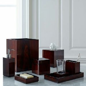 Wooden Bathroom Set