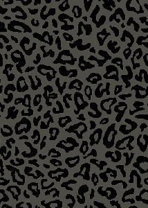 Dark Leopard Printed Fabric