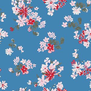 Flower Freisa Printed Fabric