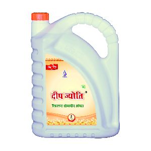 Deep Jyoti Refined Soybean Oil (5 Ltr. Can)