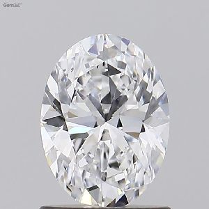 1.00 D VS2 Oval Brilliant HPHT Polish Diamond