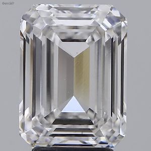 2.01 F VS1 Emerald Cut CVD IGI Certified Polish Diamond