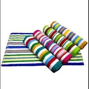 Striped towels