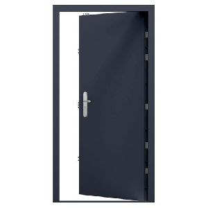 Polished Plain Pressed Steel Door, Shape : Rectangular