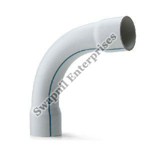 Polished PVC Fabricated Bend Pipe, For Gas, Sewage, Supplying Water