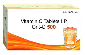 Vitamin C 500mg Dispersible Tablets , Under Your Brand