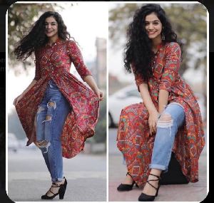 EVERGREEN SLITCUT KURTI