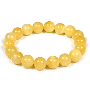 Yellow Onyx Stone Bracelet
