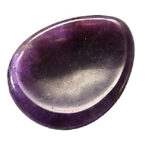 Hand Carved Sharp Pocket Crystal Worry Stone