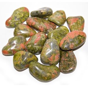 Igneous Rock Unakite Tumbled Stones