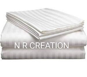 COTTON WHITE DOUBLE BED SHEET