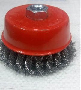 Carbon Steel Twisted Cup Brush