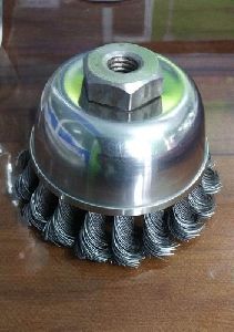 Mild Steel Twisted Cup Brush