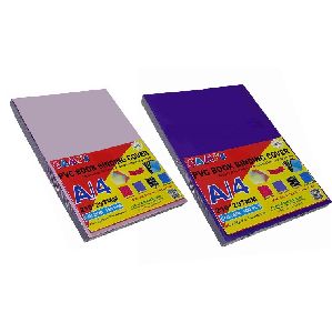 GAMI'S PVC Book Binding SHEET SAND MATTE A4- SET