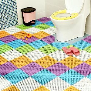 Toilet Modular Tile mat