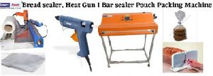 Bread sealer, Heat Gun, Bar sealer Pouch Packing Machine