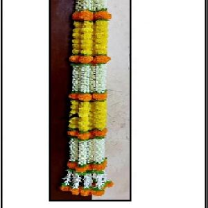 Artificial Flower Garland Lines Marigold Mango Flower Strings Artificial Indian Wedding Decor