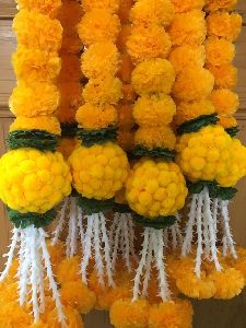 In India, where flower garlands have an important and traditional role in every festival, Hindu deit