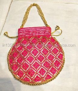 indian handmade embroidery ethnic wedding gift party bags